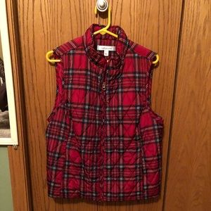 Plaid Croft and Barrow vest